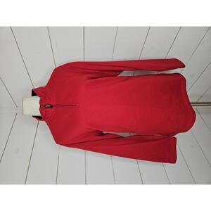 NWT Pacer large red 1/4 zip heavyweight sweatshirt